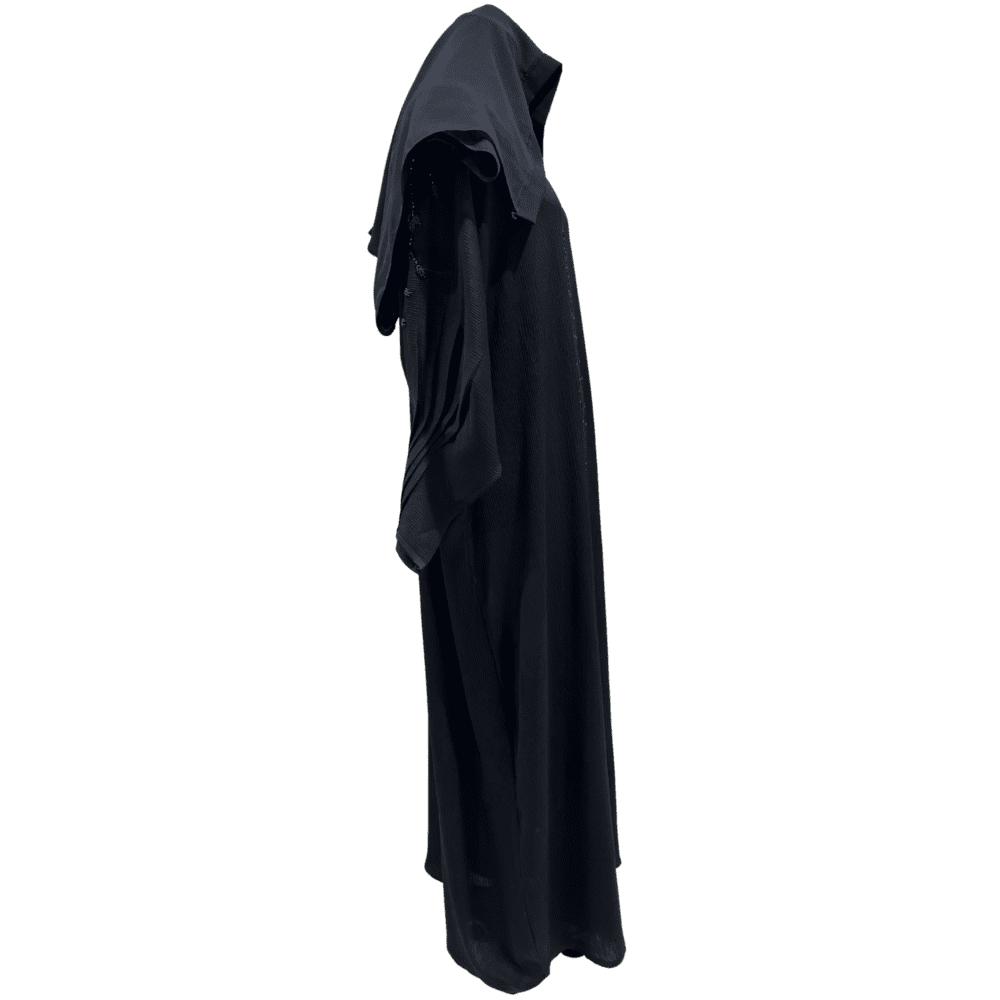 Farasha Kardana Abaya with Hand Work (With Scarf) - Image 2