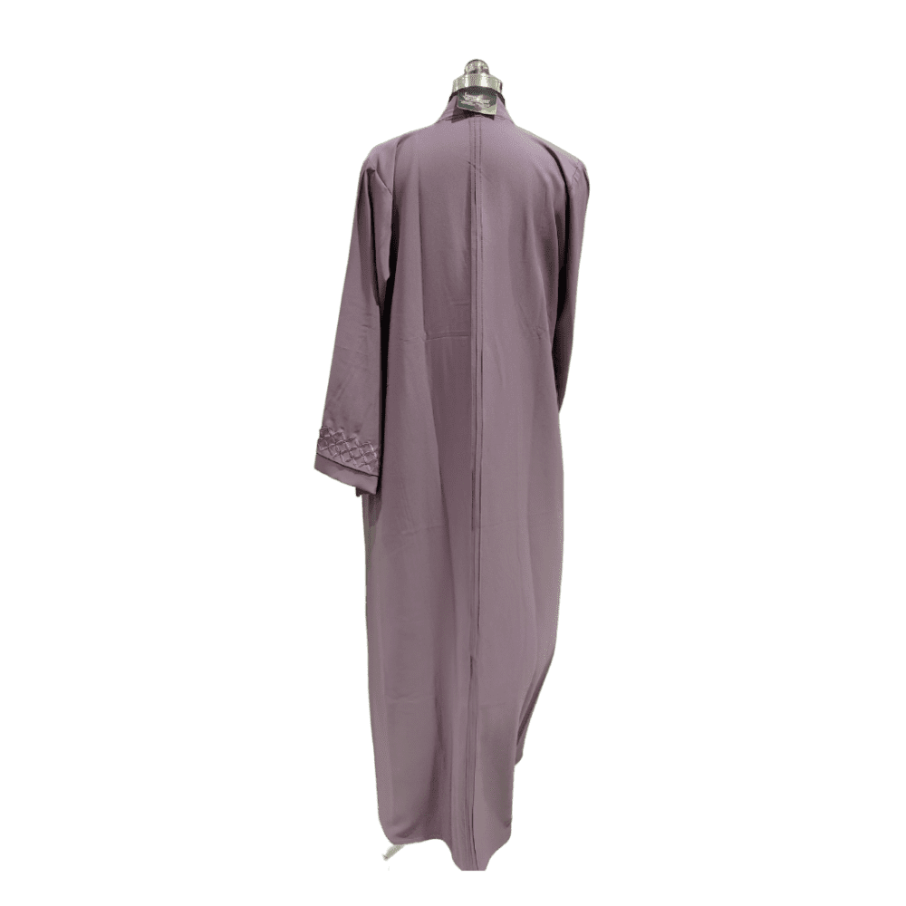 Parada Abaya with Embroidery (Without Scarf) - Image 3