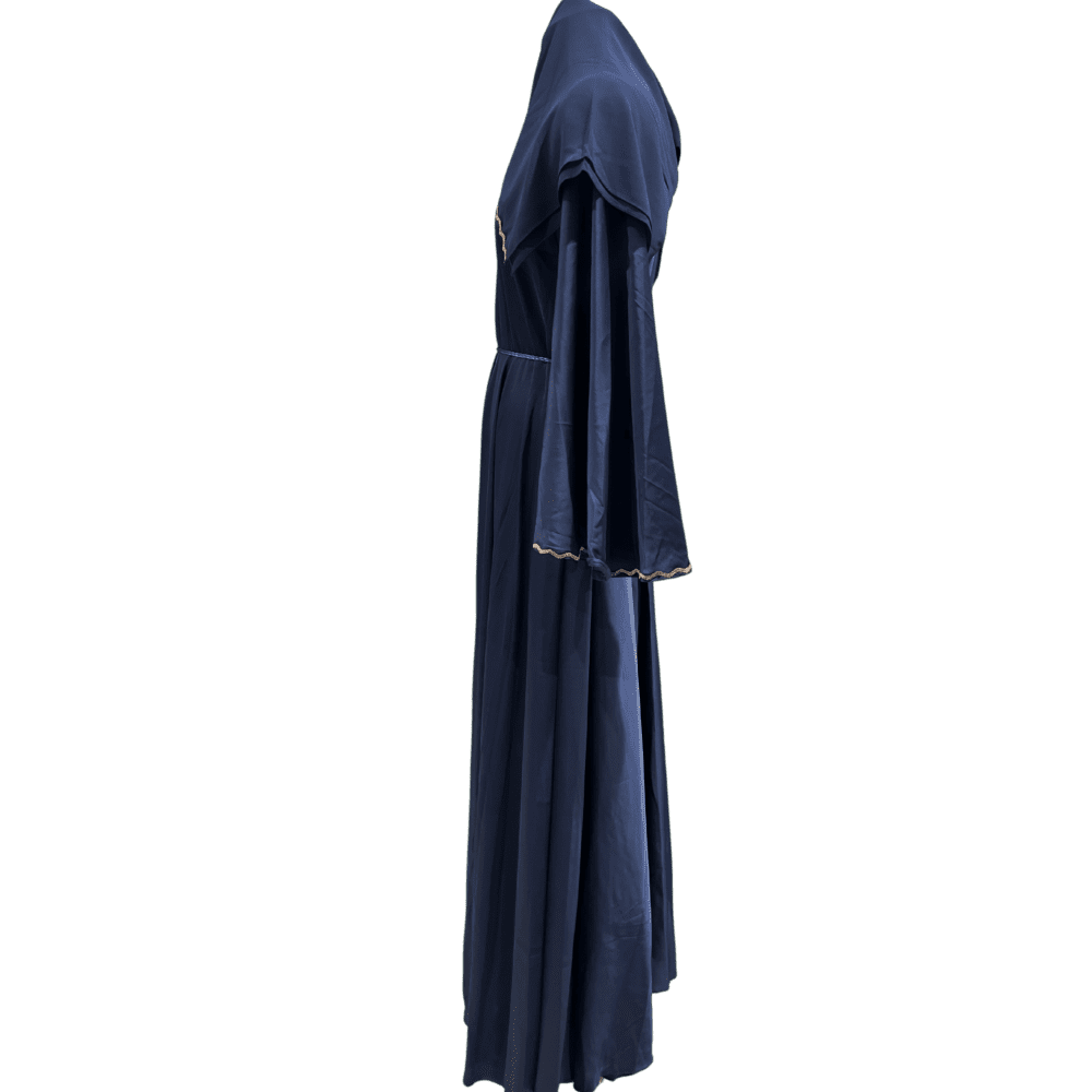 Tick-Tock Abaya with Stone work (With Belt & Scarf) - Image 4