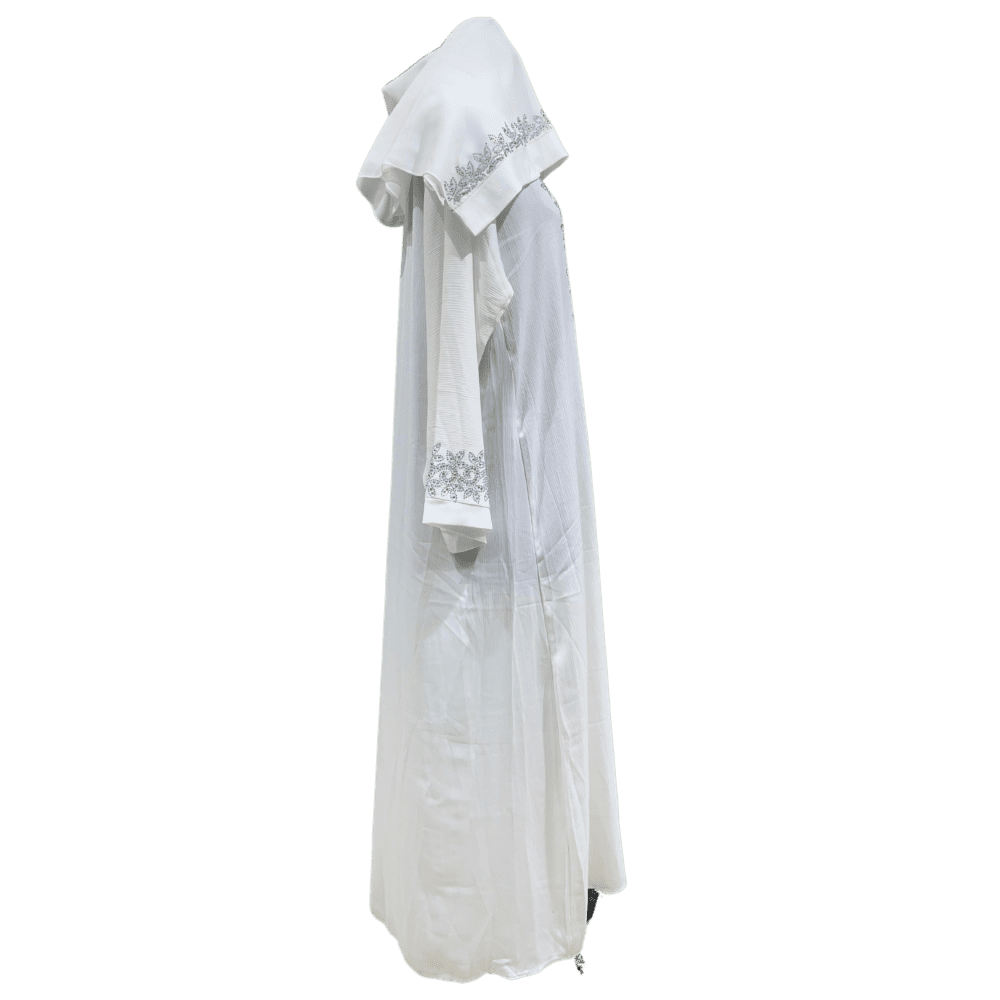 Zoom Abaya with Stone Work (With Scarf) - Image 2
