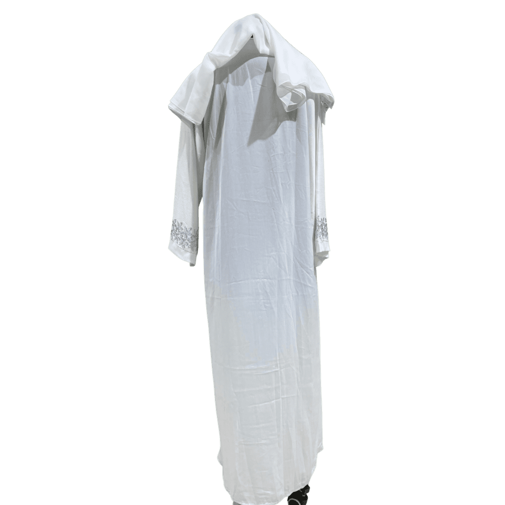 Zoom Abaya with Stone Work (With Scarf) - Image 3