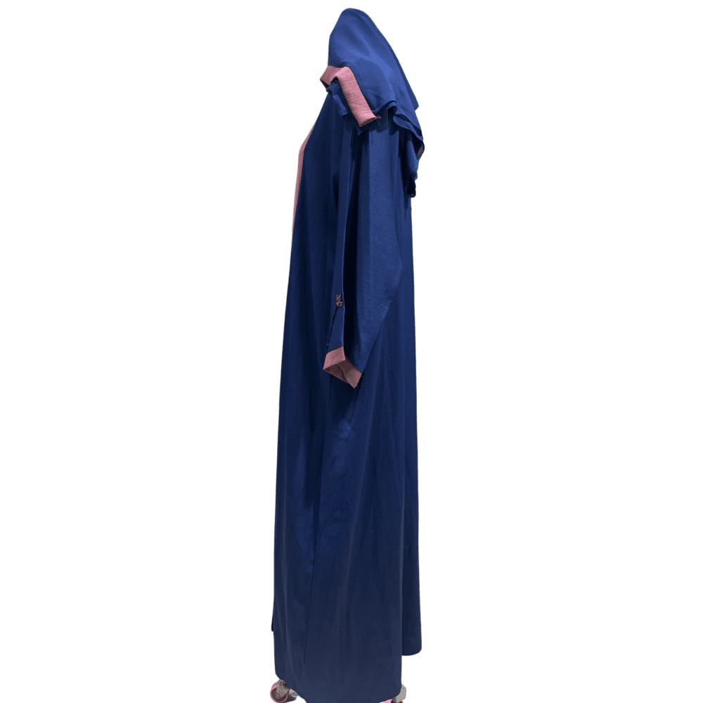 Zoom Abaya with Kardana Work (With Scarf) - Image 4