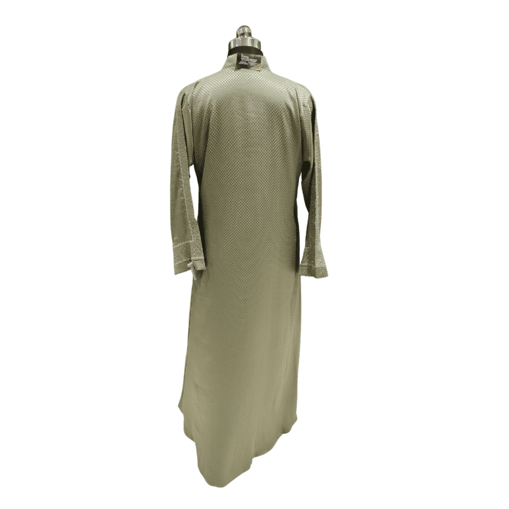 Tick-Tock Abaya (Self Design) (Without Scarf) - Image 3