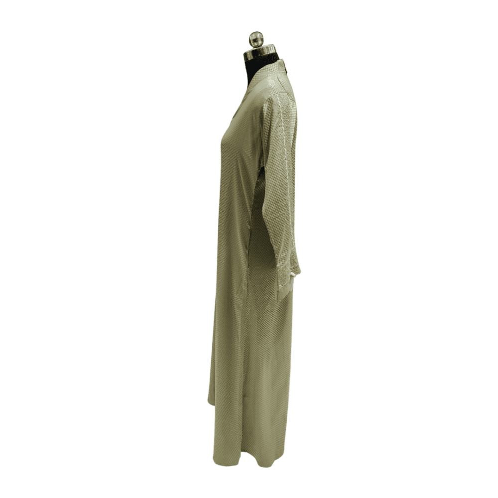 Tick-Tock Abaya (Self Design) (Without Scarf) - Image 4