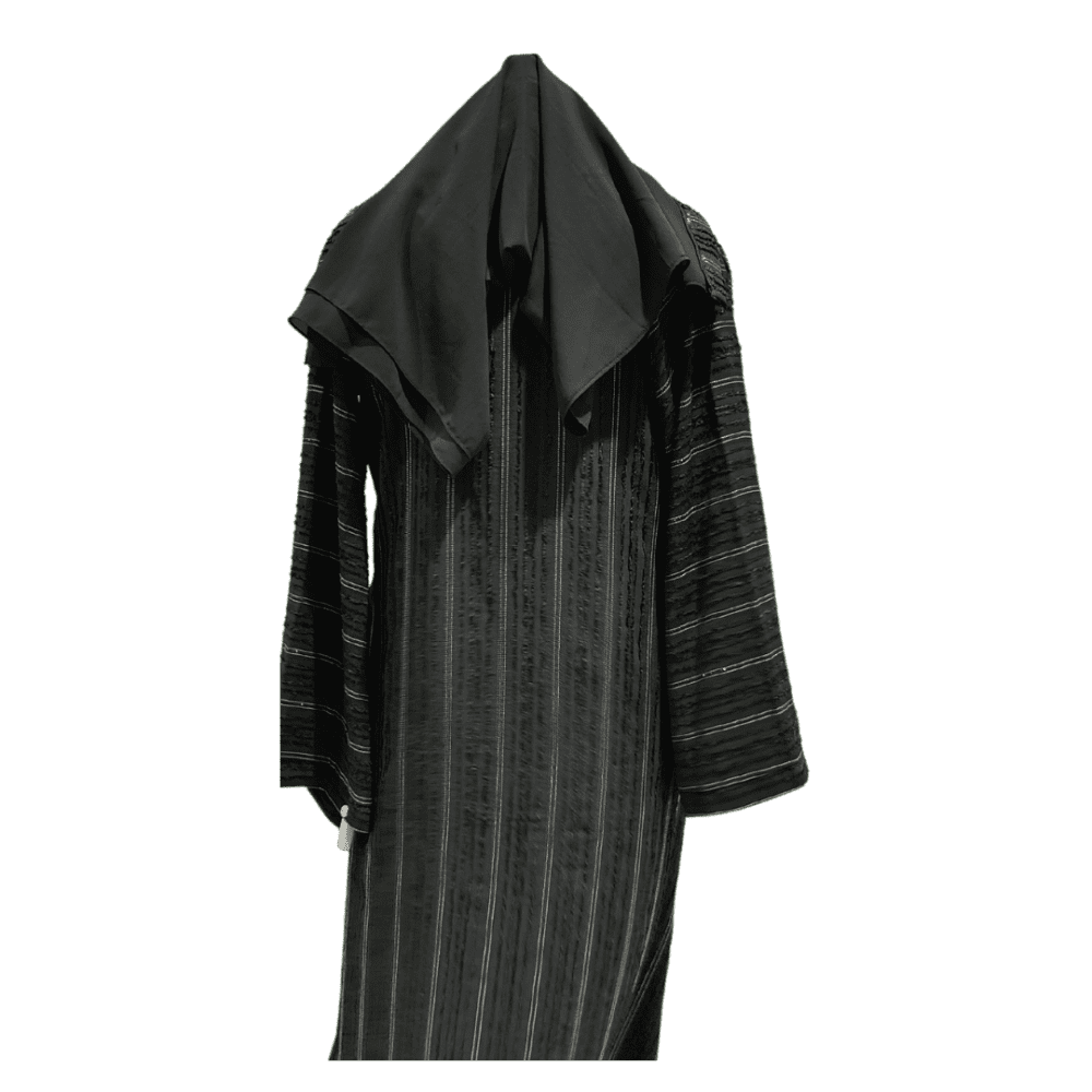 CYC Party-wear Abaya with Stone work (With Scarf) - Image 3