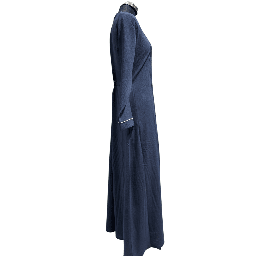 Self Popcorn Abaya (No Inner) (Without Scarf) - Image 2