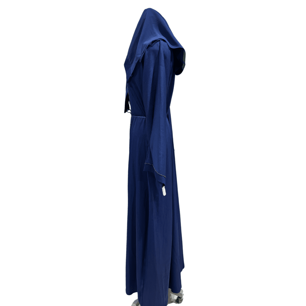 Zoom Abaya with Kardana Stone Work (With Scarf) - Image 4