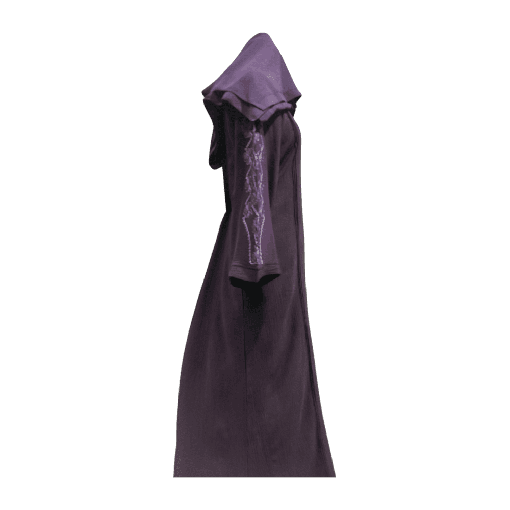 CYC Abaya with Embroidery (With Scarf) - Image 2