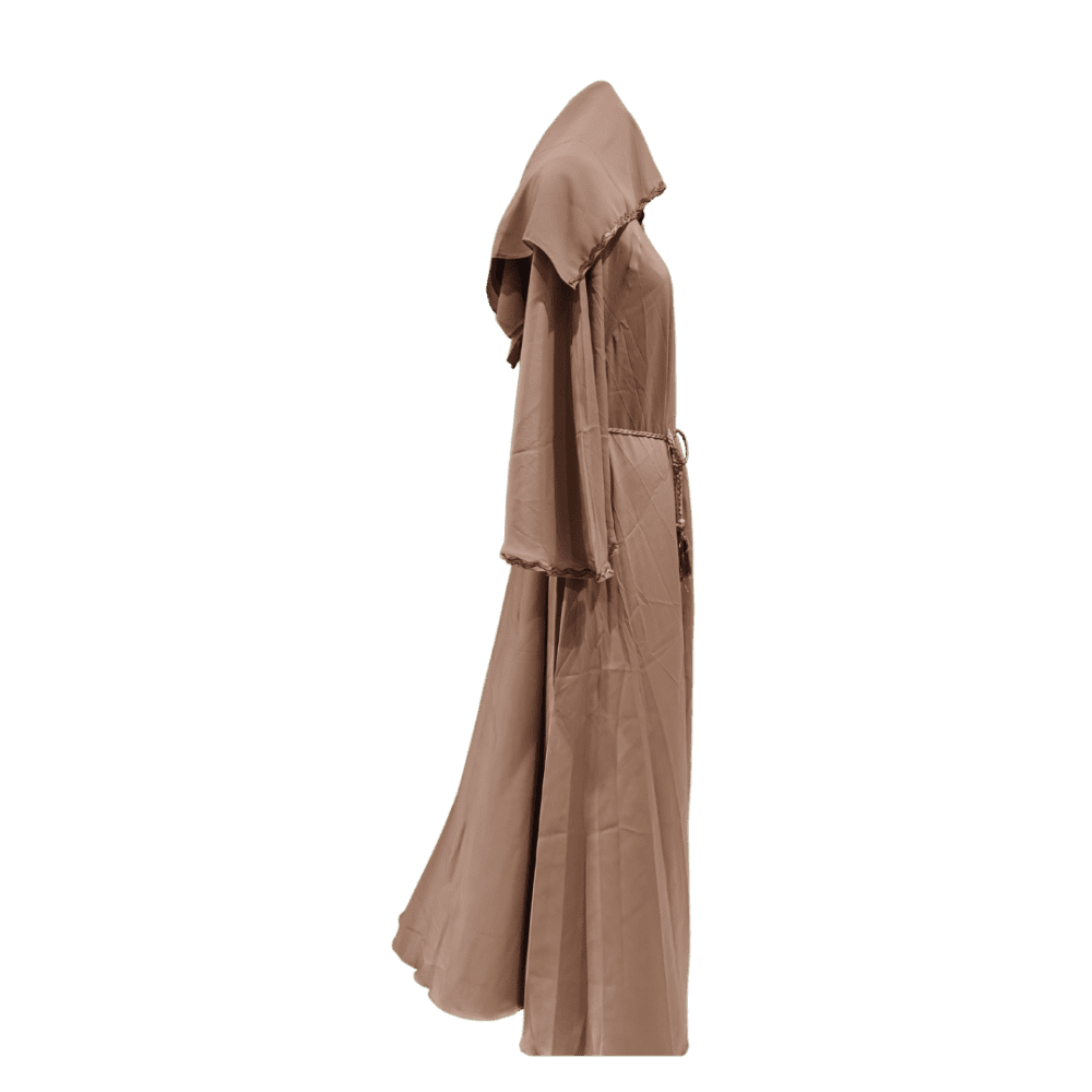 Tick-Tock Abaya with Stone work and Belt (With Scarf) - Image 2