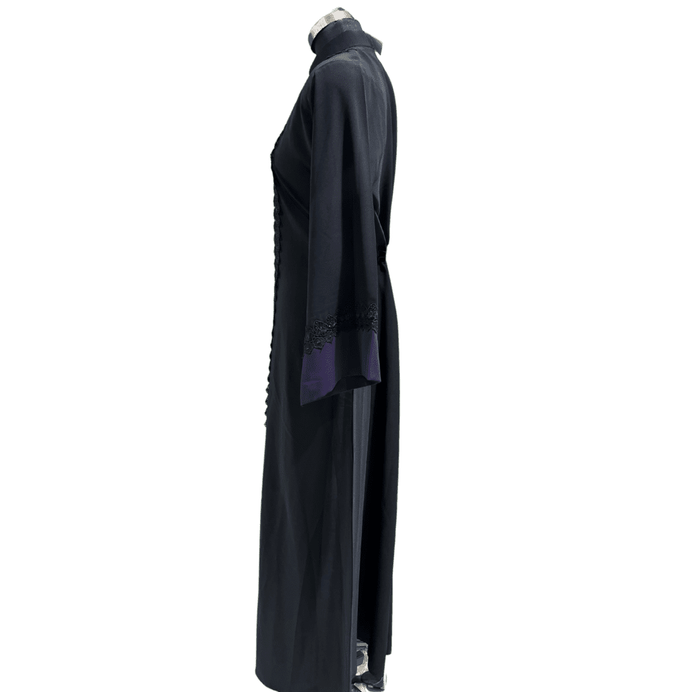 Parada Abaya with Lace Work (With Scarf) - Image 4