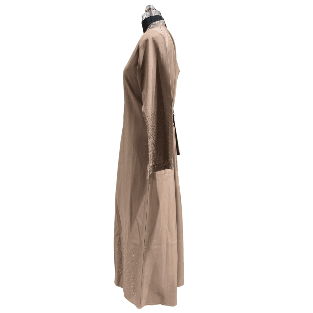 Parada Abaya with Stone Work (Without Scarf) - Image 4