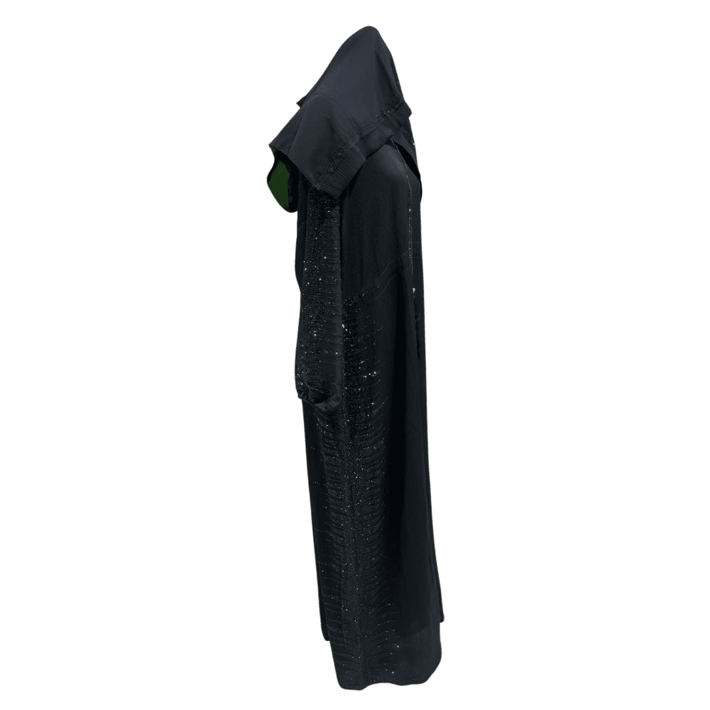 Zoom Abaya with Stone Work (With Scarf) - Image 2