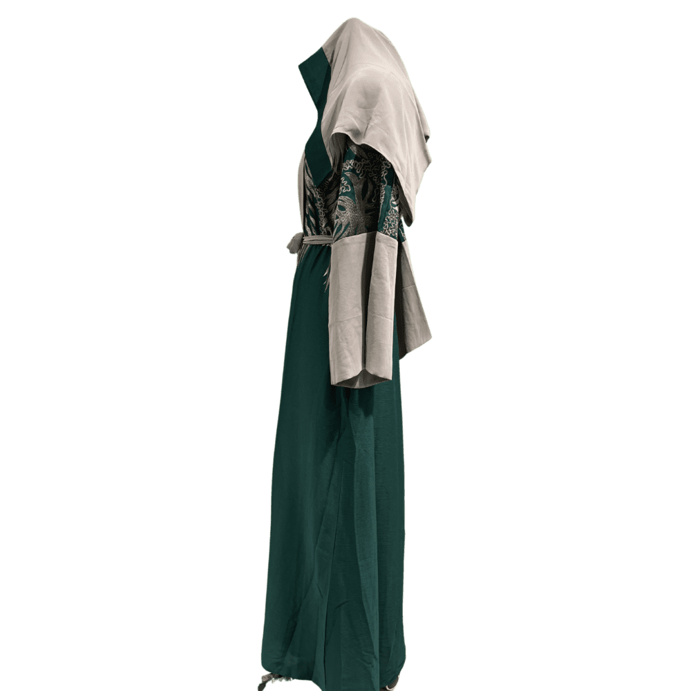 Zoom Abaya with Embroidery (With Scarf) - Image 4