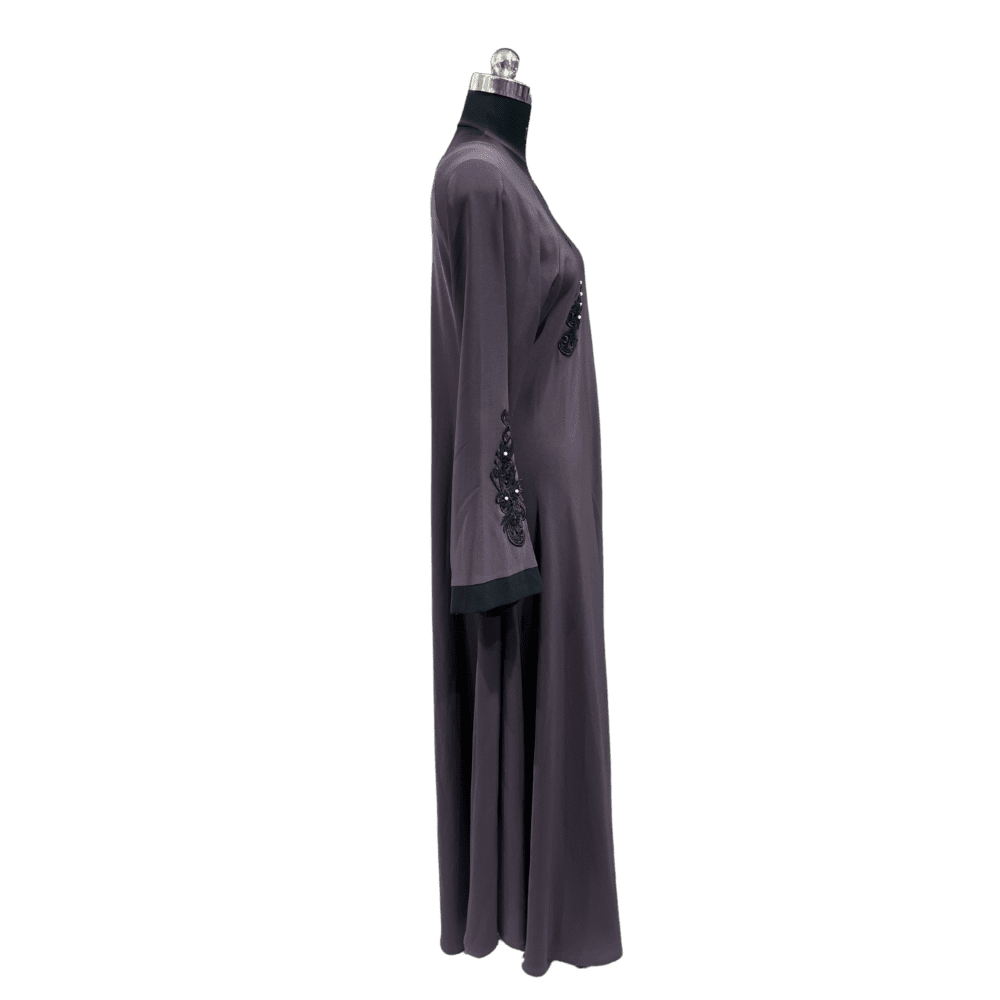 Parada Abaya with Umbrella & Lace (Without Scarf) - Image 2