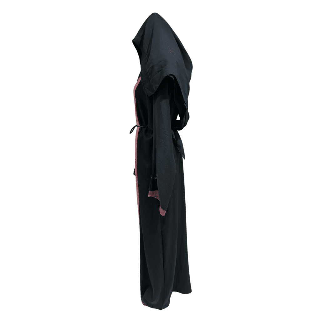 Zoom Crush Abaya with Kardana (With Scarf) - Image 4