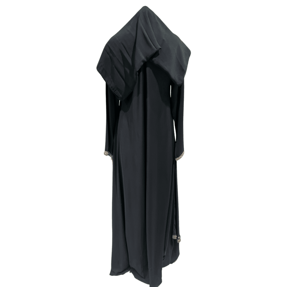 Nida Chiffon Abaya (With Scarf) - Image 3