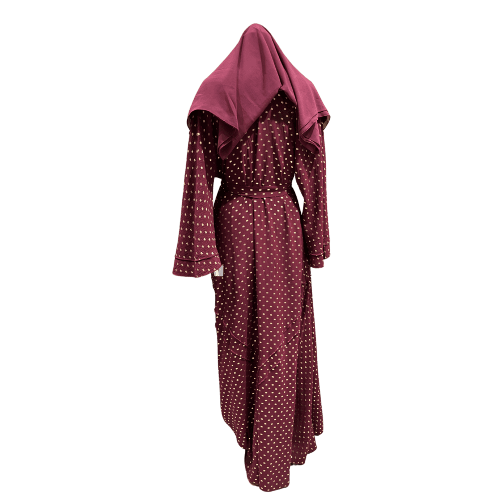 CYC Printed Abaya (With Scarf) - Image 3