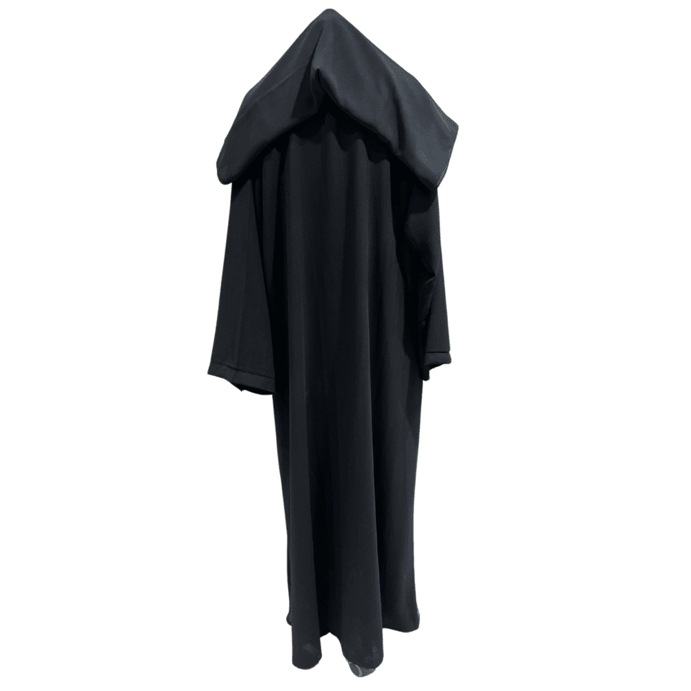 Jute Plain Abaya (With Scarf) - Image 3