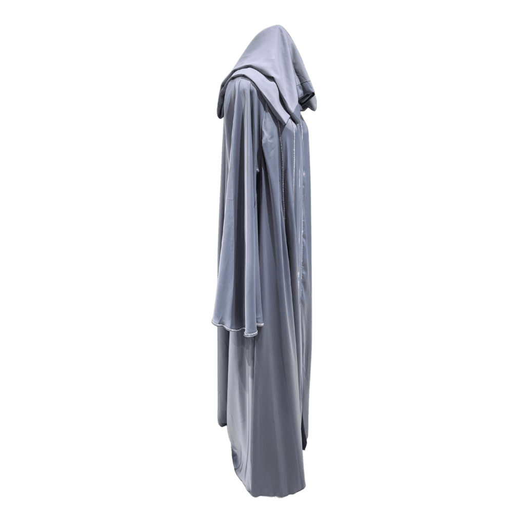 Tick-Tock Abaya with Stone Work (With Scarf) - Image 2