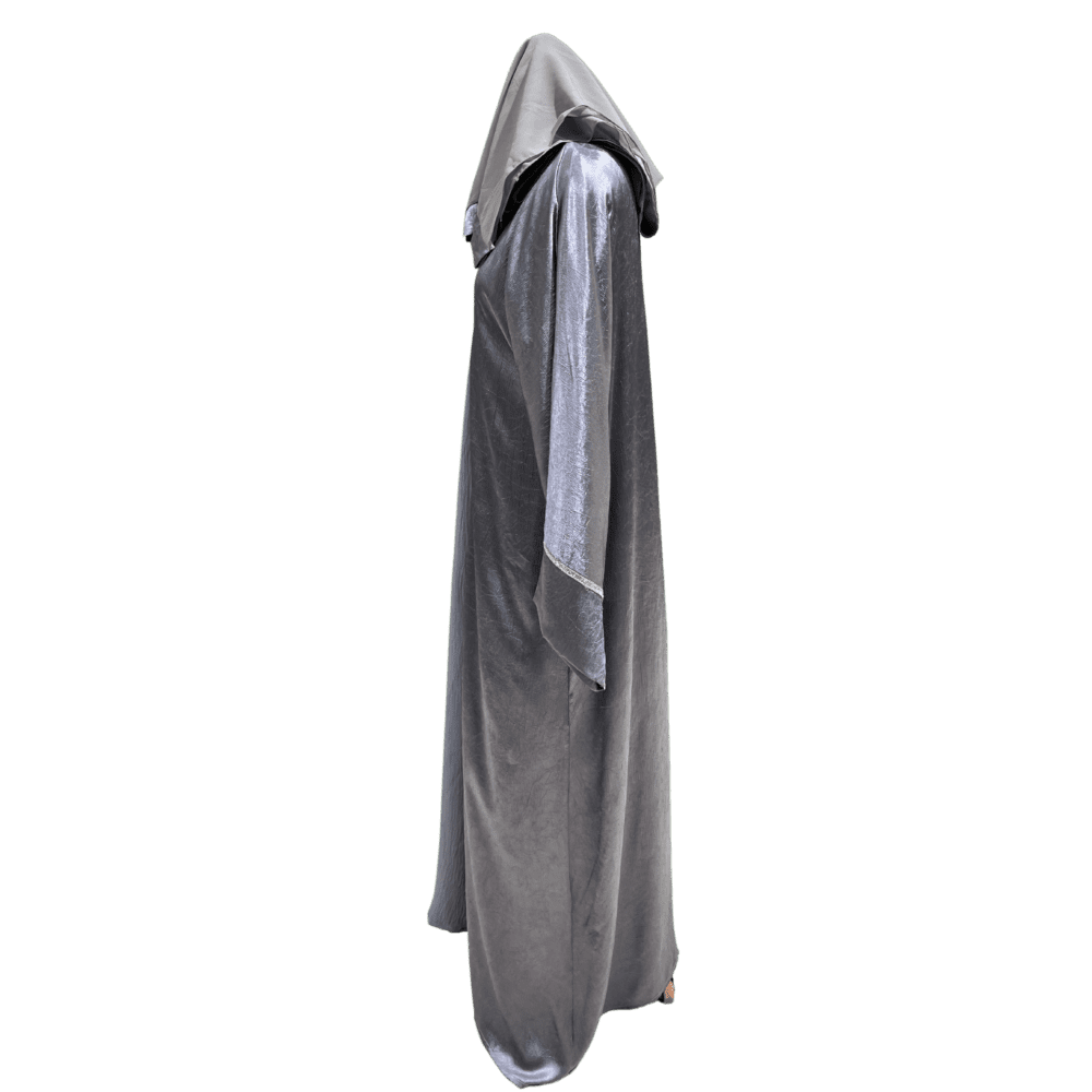 Har Har Maqsood Abaya with Inner & Stone Work (With Scarf) - Image 4