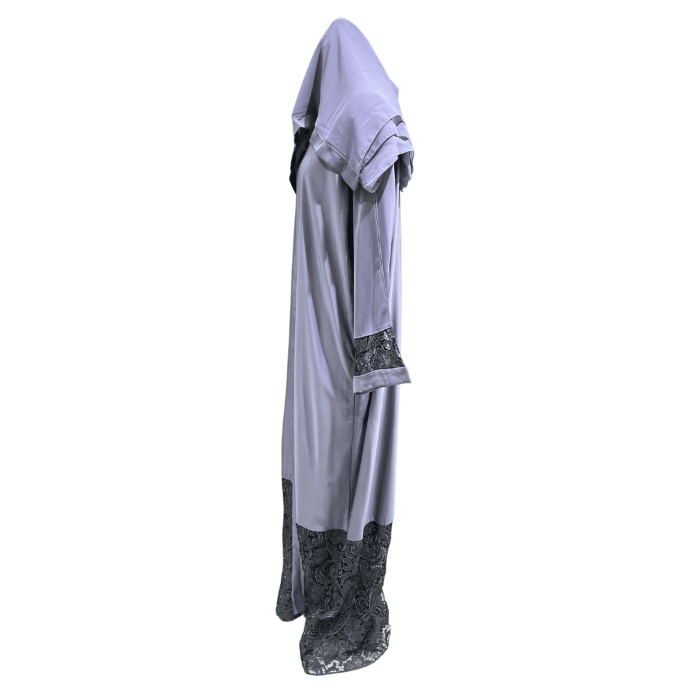 Nida Abaya with Net (With Scarf) - Image 2