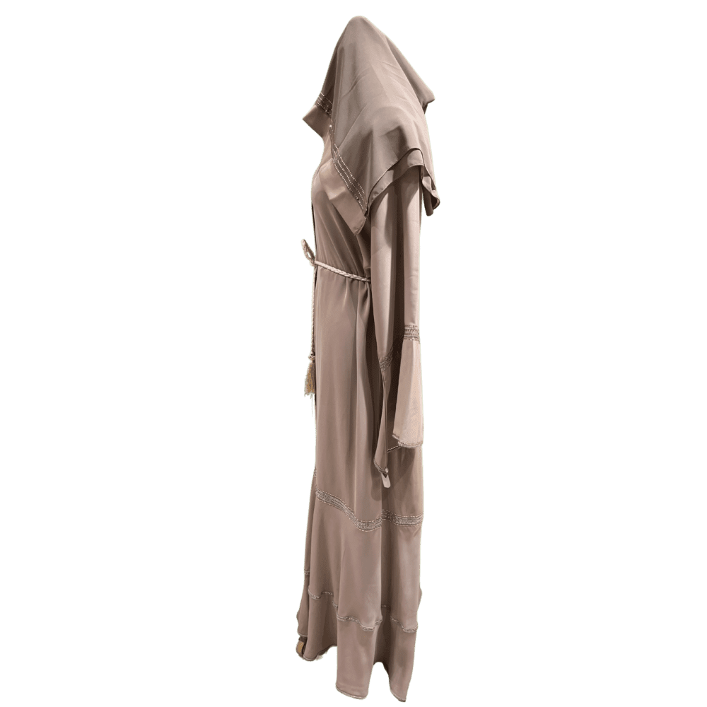Nida Abaya with Stone Umbrella (With Scarf) - Image 4