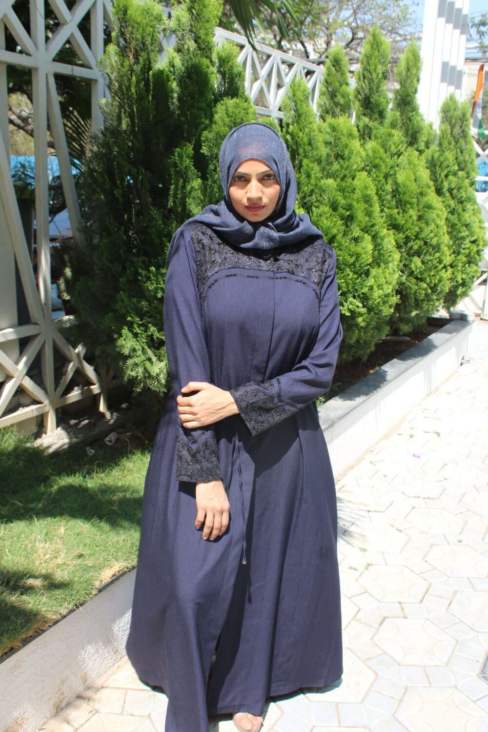 Purple Turkish Coat with Embroidery - Image 6