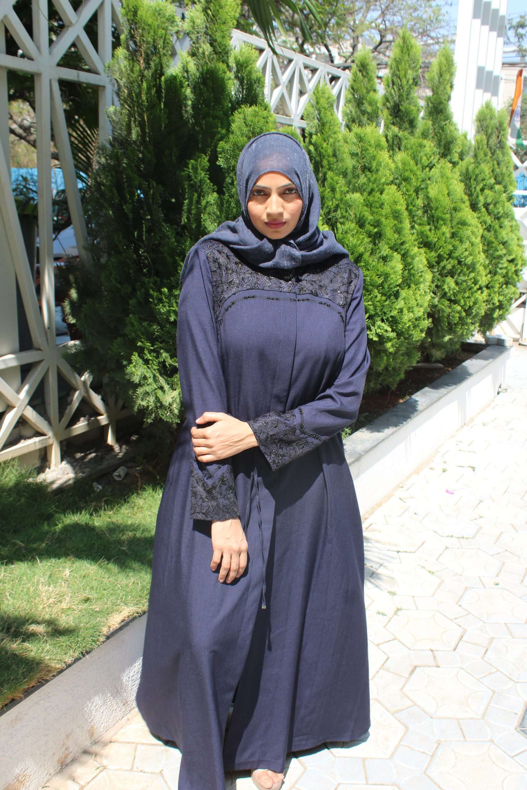 Purple Turkish Coat with Embroidery - Image 6