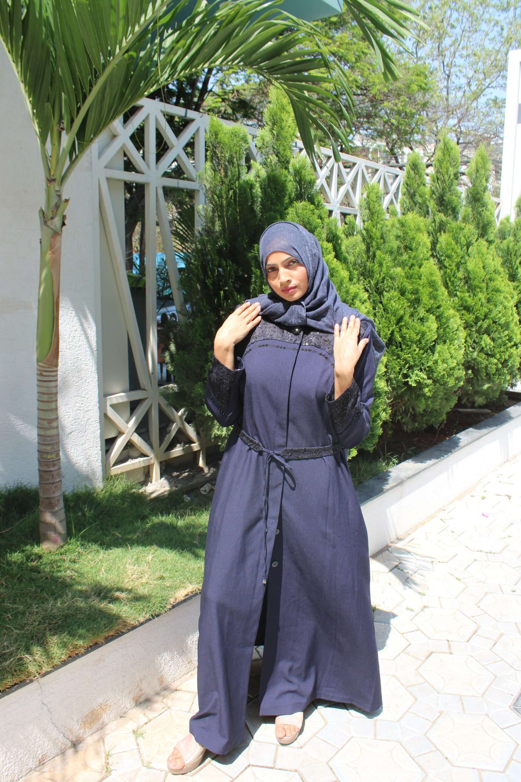 Purple Turkish Coat with Embroidery - Image 4