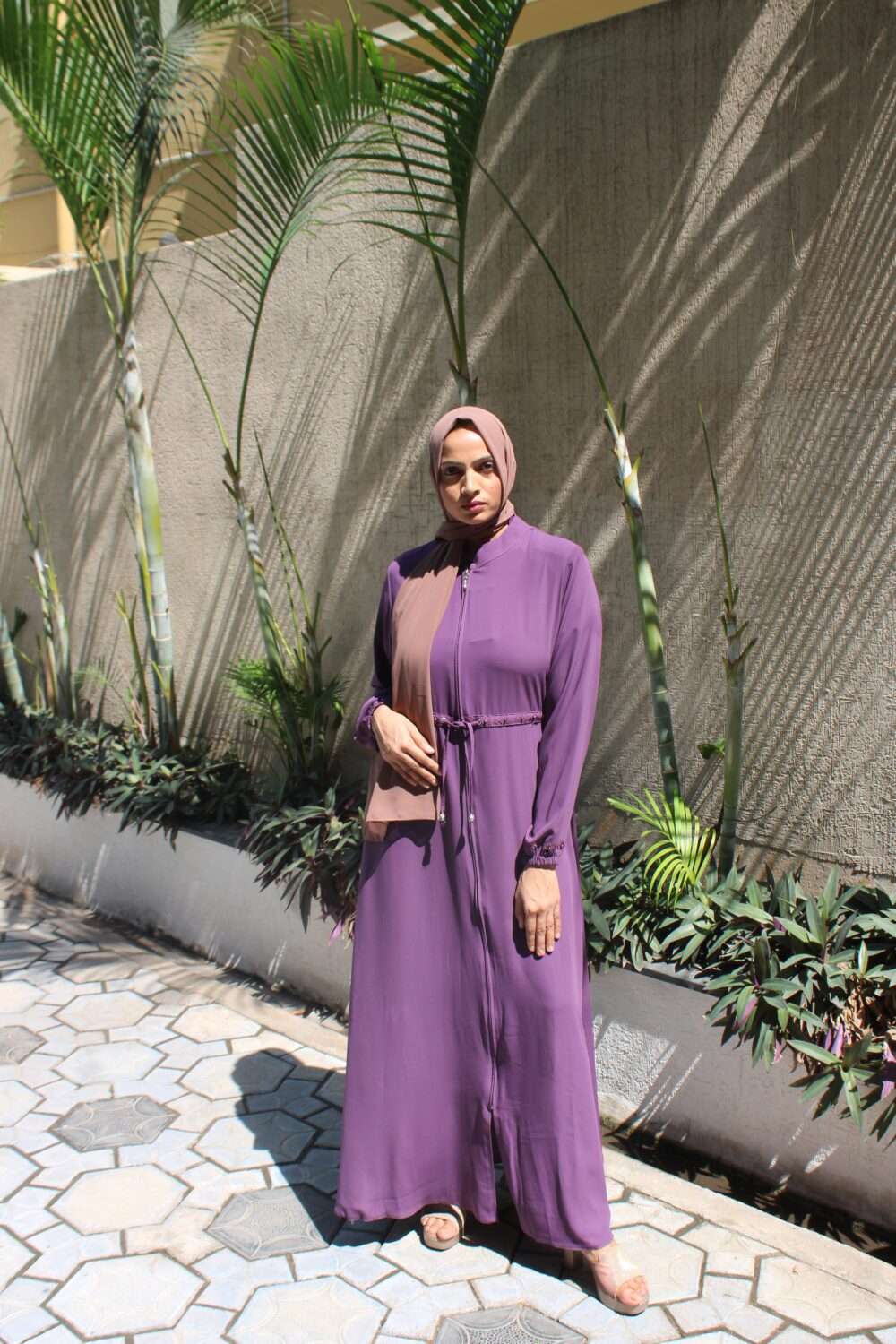 Purple Turkish Abaya