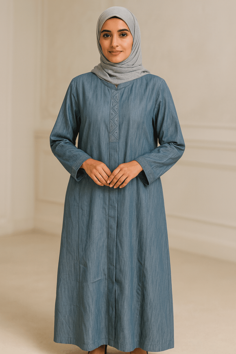 Light green Turkish Abaya